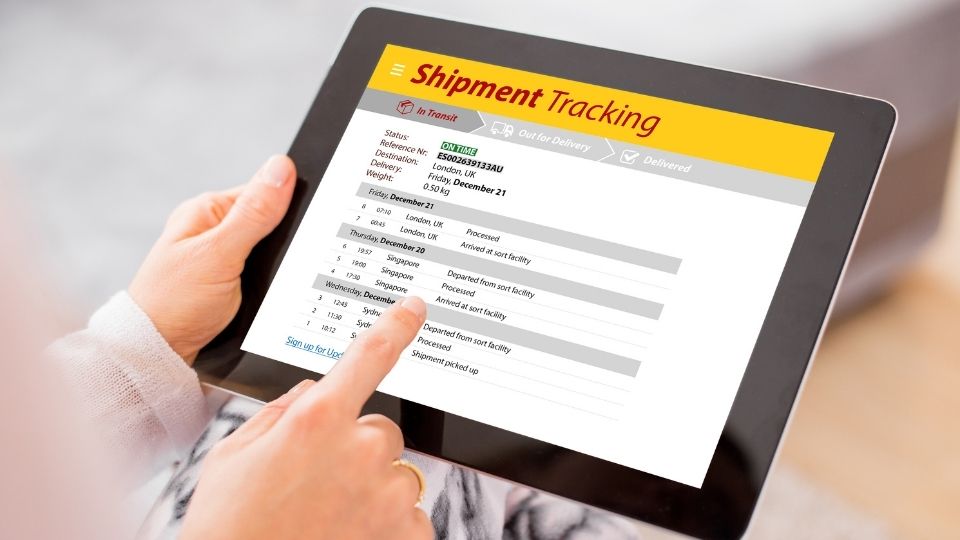 Real-time shipment updates