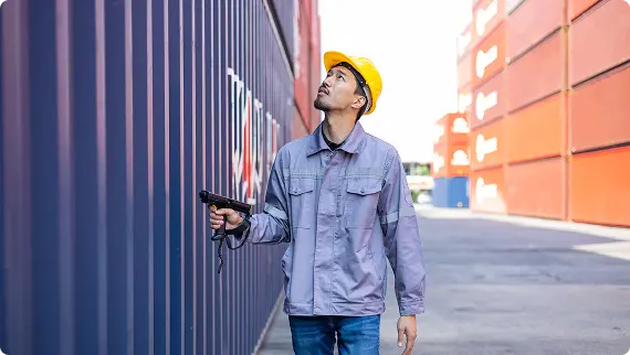 AI-powered system detecting industrial equipment damages