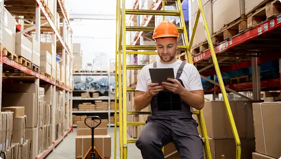 Warehouse Management System for inventory and storage tracking