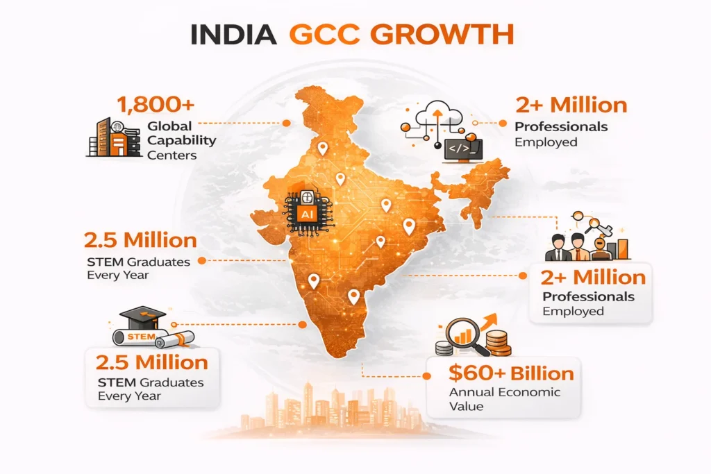 India's GCC Ecosystem by the Numbers