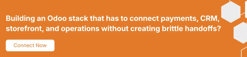 Building an Odoo stack that has to connect payments