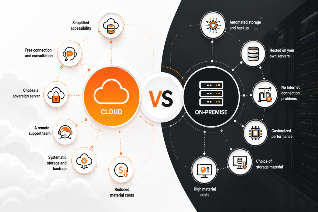 Cloud-based vs On-Premise Software Differences