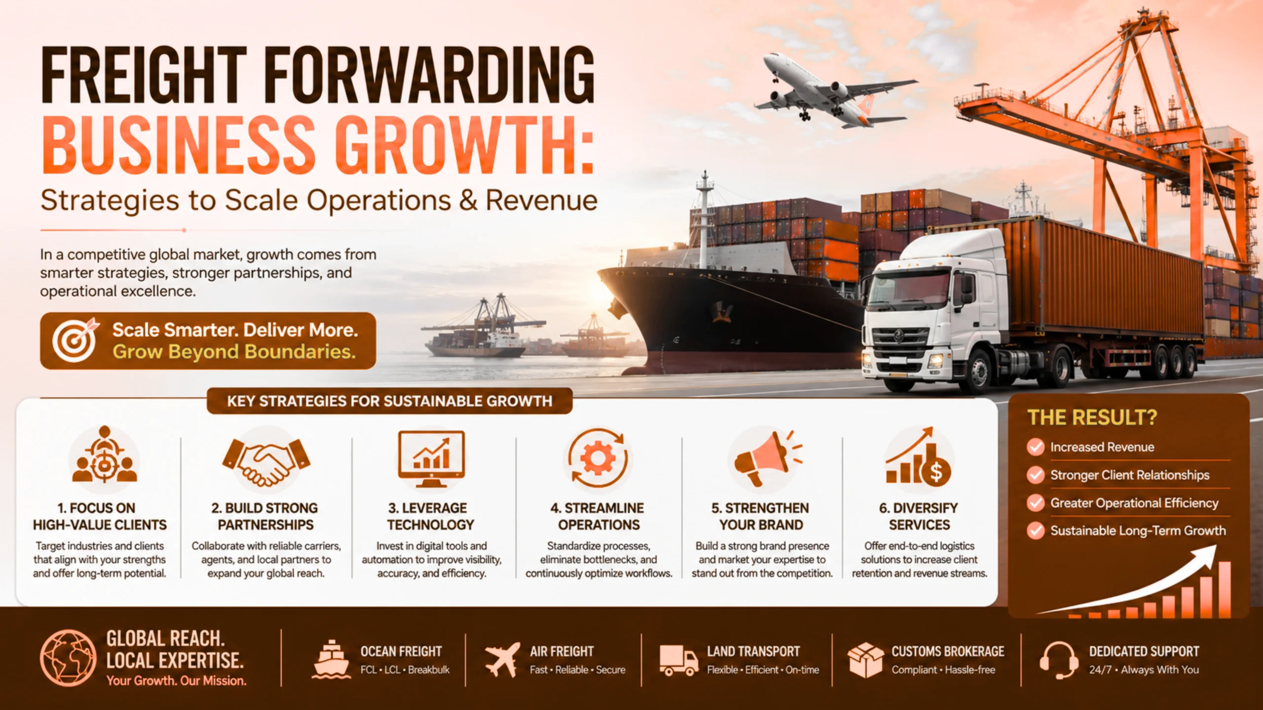 Scale Freight Forwarding Business Strategies for Growth and Profit