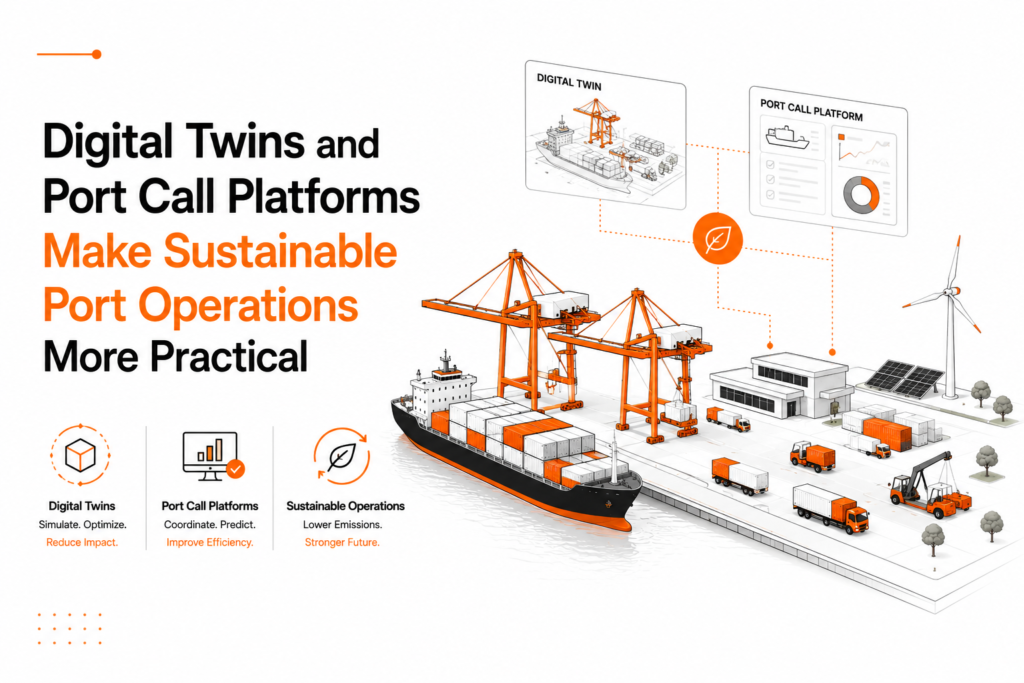 Digital Twins and Port Call Platforms Make Sustainable Port Operations More Practical
